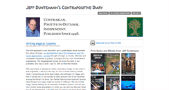 Desktop Screenshot of contrapositivediary.com